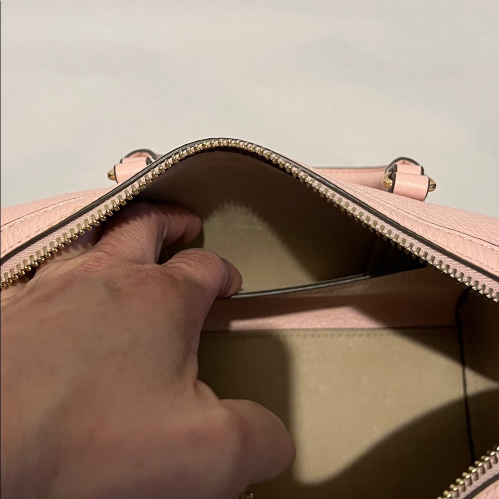 Tory Burch Pink Satchel/Crossbody Bag & Card Case - Picture 16 of 16